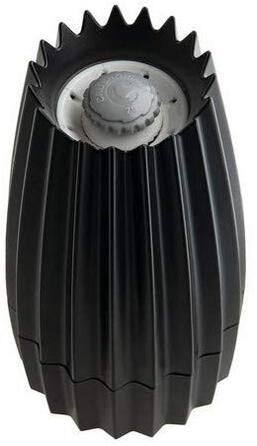 Млин для перцю / солі 7,5 х 14,2 см чорна Grind Alessi