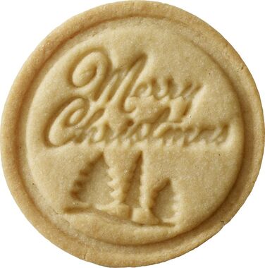Штамп для печива, 7 см, Merry Christmas RBV Birkmann