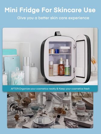 ‎Міні-холодильник 5 л, чорний FOHERE