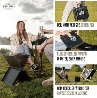 Складний гриль для кемпінгу JIMMY BURNS