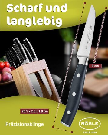 Овочевий ніж 9 см Tradition Rosle