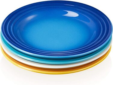 Набір тарілок 17 см різнокольоровий Riviera Le Creuset