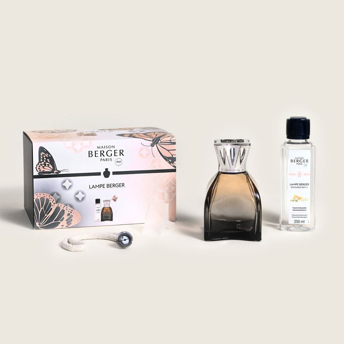 Аромалампа Maison Berger Paris LILLY NUDE, 310 мл + Наповнювач з ароматом ORANGE BLOSSOM, 250 мл
