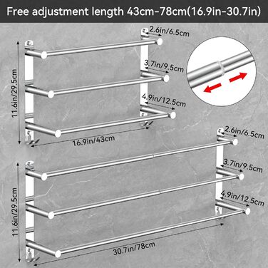 Тримач для рушників з нержавіючої сталі Boyorc
