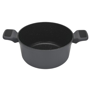 Каструля зі скляною кришкою 24 см 4,7 л TITANIUM PRO Fissman