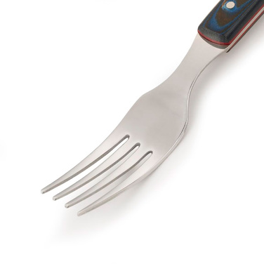 373923 Виделка стейкова блакитна 220 мм