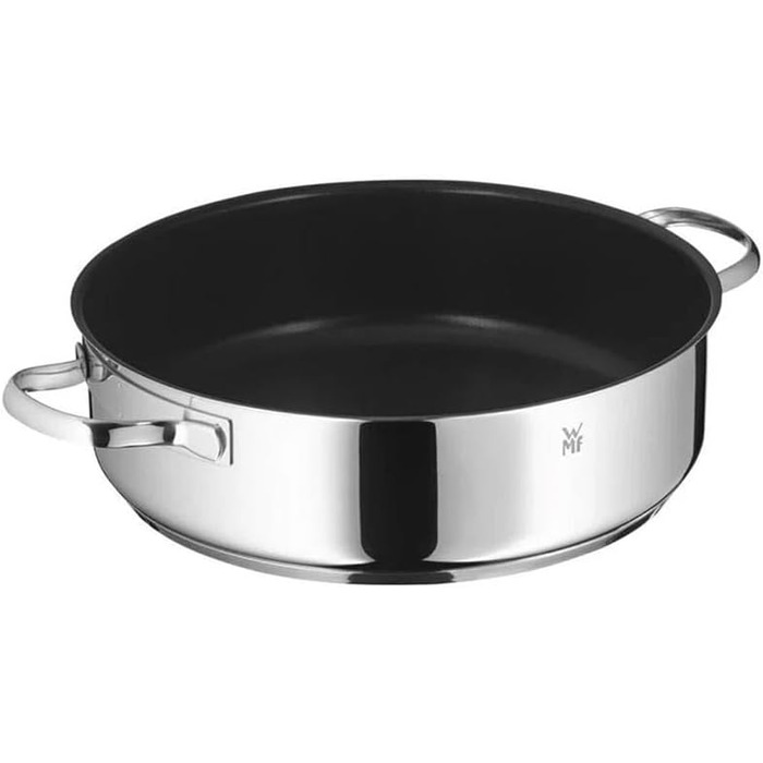 Набор из 5 кастрюль из нержавеющей стали Cromargan со стеклянными крышками Provence Plus WMF