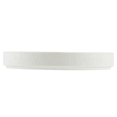 Тарілка презентаційна 20*3 см із вертикальним бортом, Incise Porcelain Lucine, GenWare