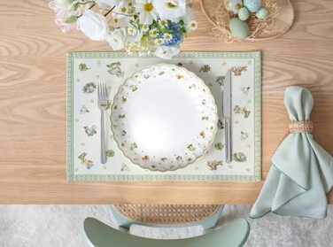 Святкова серветка під тарілку Easter Delight Villeroy & Boch, 48x32 см, набір 6 предметів