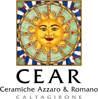 Квадратний тримач для серветок Ceramiche Azzaro & Romano Caltagirone