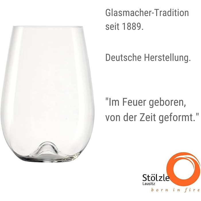 Набір із 6 бокалів для білого вина 0,7 л Vulcano Stölzle Lausitz