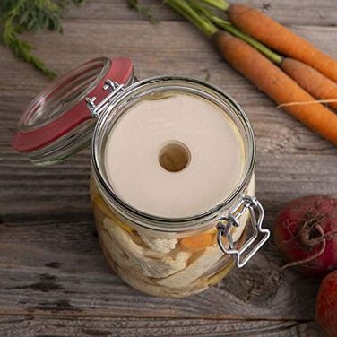 Набір з 4 банок для консервації SOFTCOREFOOD