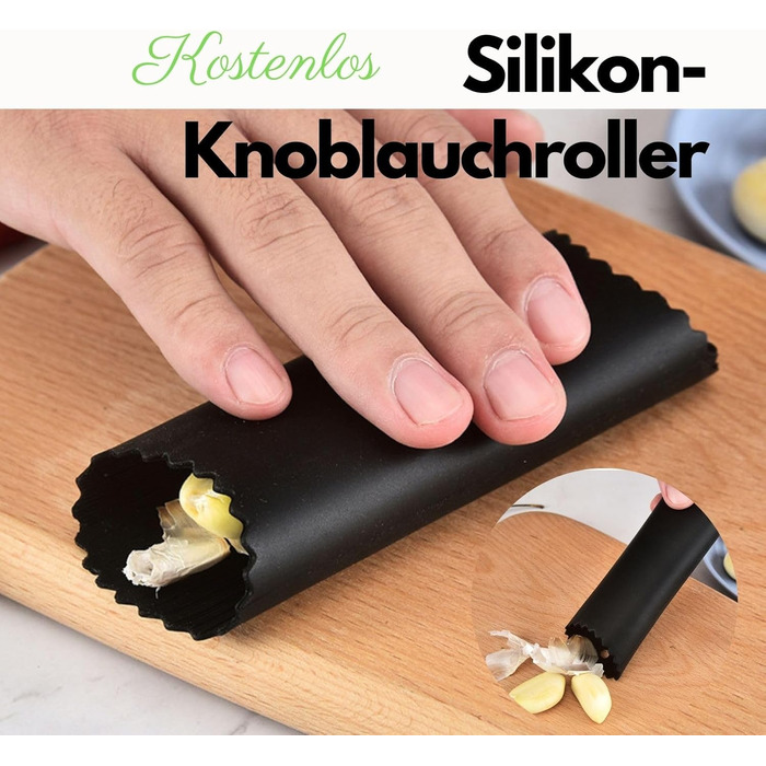 Часниковий прес з нержавіючої сталі 11 x 5 см CLOVE Kitchenware