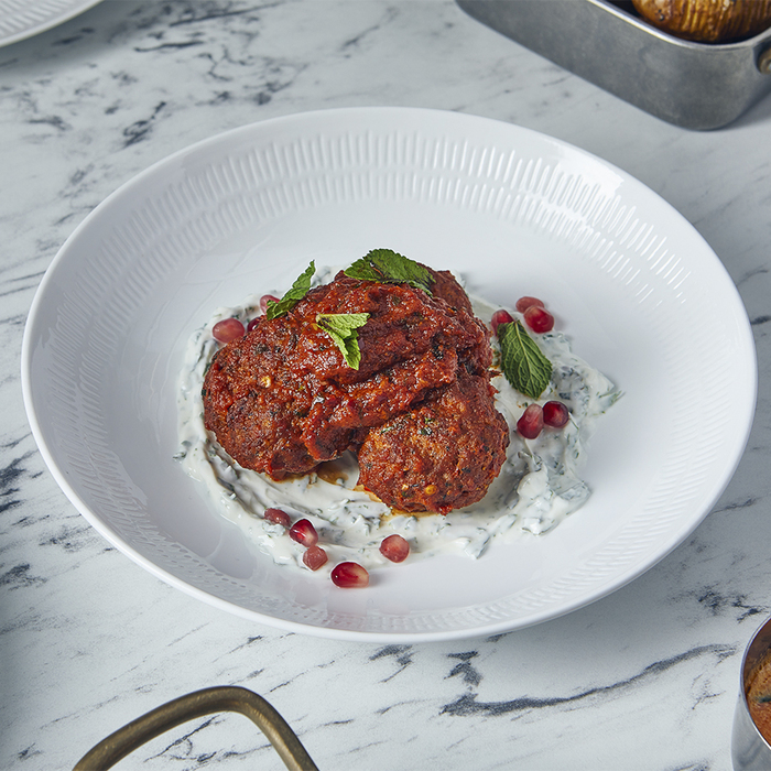 Салатник 800 мл, 23 см, Incise Porcelain Solara, GenWare