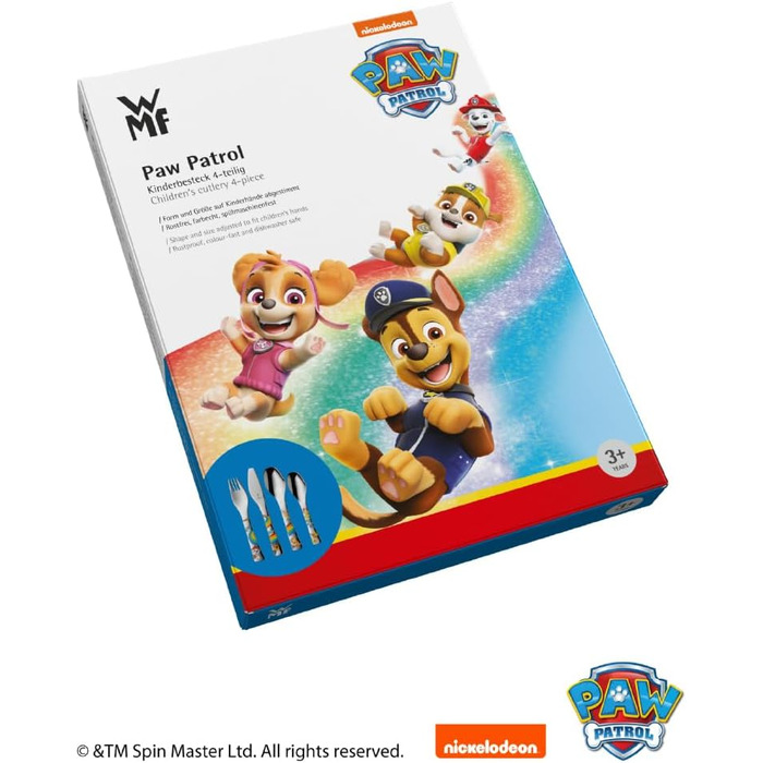 Набір дитячих столових приборів 4 предмета Paw Patrol WMF