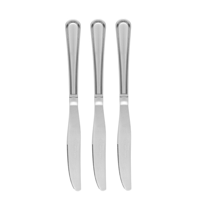 Набор столовых ножей Fissman 3 предмета FELDON 22,5 см нержавеющая сталь (3055)