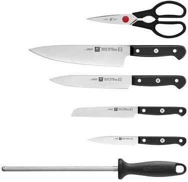 Ножевой блок 7шт. нержавеющая сталь Gourmet Zwilling