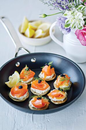 Сковорода 20 см с антипригарным покрытием, антрацит/серебристый Le Creuset