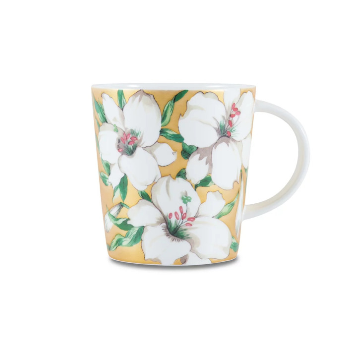 GIPFEL Кружка Fiori Sabbia 450мол. Матеріал: кістяний фарфор 3945 GIPFEL