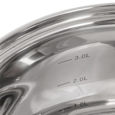 Каструля зі скляною кришкою 20 см 3,9 л FELINA Fissman