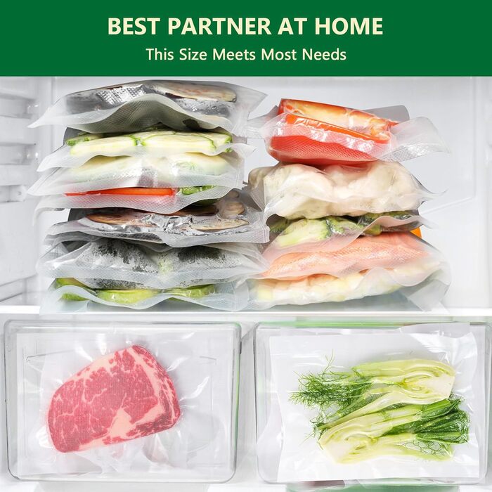 Вакуумні пакети 100 пакетів 20 x 30 см Vinabo