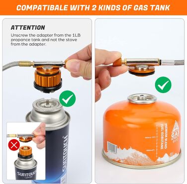 Газова плита з адаптером Odoland