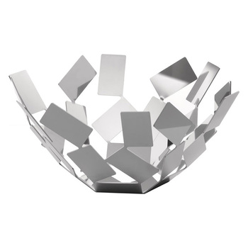 Ваза для фруктів 27,3х13х27,3 см металік Scirocco Alessi