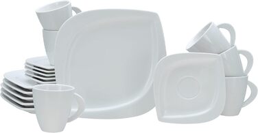 Набір посуду 4 персони, 18 предметів, Melbourne Creatable