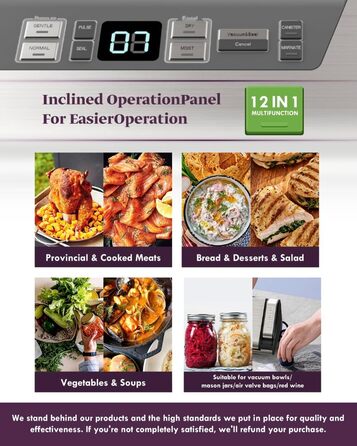 Вакуумний пакувальник 140 Вт Mesliese