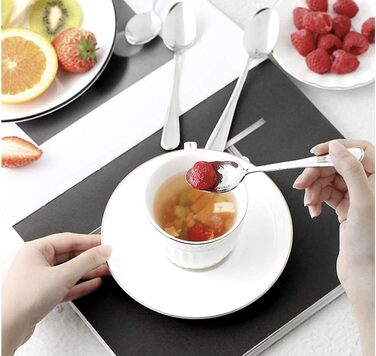 Набір з 12 десертних ложок 15 см, нержавіюча сталь BESCH