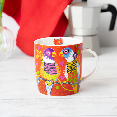 Кухоль Maxwell Williams Tiger Tiger LOVE HEARTS, кераміка, 370 мл