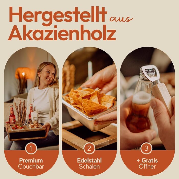 Органайзер для снеків 29 х 40 х 8 см Lyx & Fint