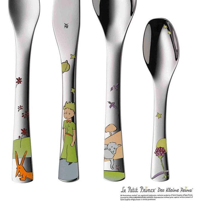Набір з 4 дитячих столових приборів Little Prince KINDERARTIKEL WMF