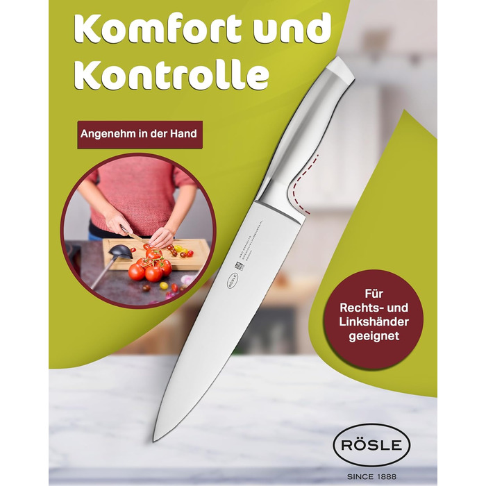 Кухарський ніж 20 см Basic Line Rosle