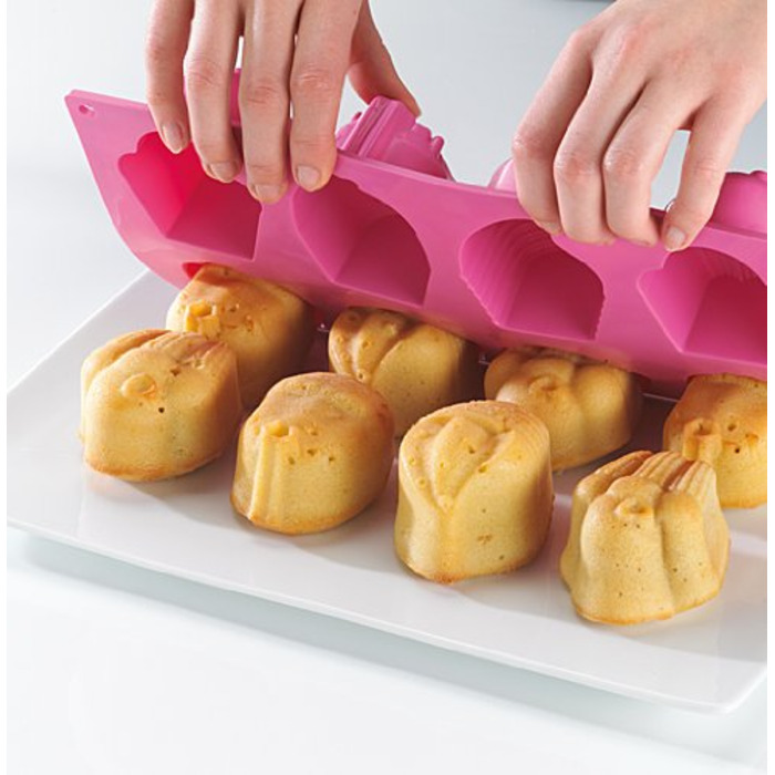 Форма для випічки капкейков силіконова Flexxibel Dr. Oetker