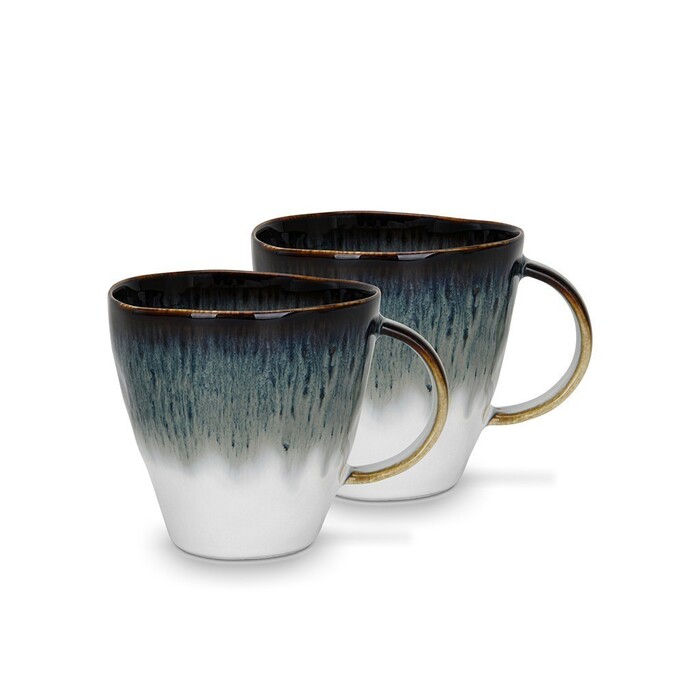 Набір Fissman з 2-х кухлів GALACTICA 370 мл порцеляна (13628)