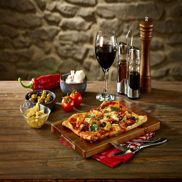 Формочка круглая с бортом, 14,5 см, h 4 см, Terra - Blue, GenWare