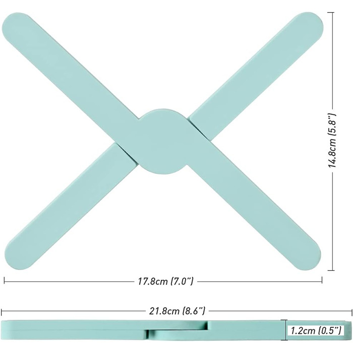 Складані силіконові підставки під гаряче 4 шт Newk