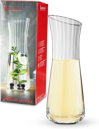 Набор из 4 бокалов для белого вина, хрустальный бокал, 440 мл, Spiegelau LifeStyle, 4450172 (графин)