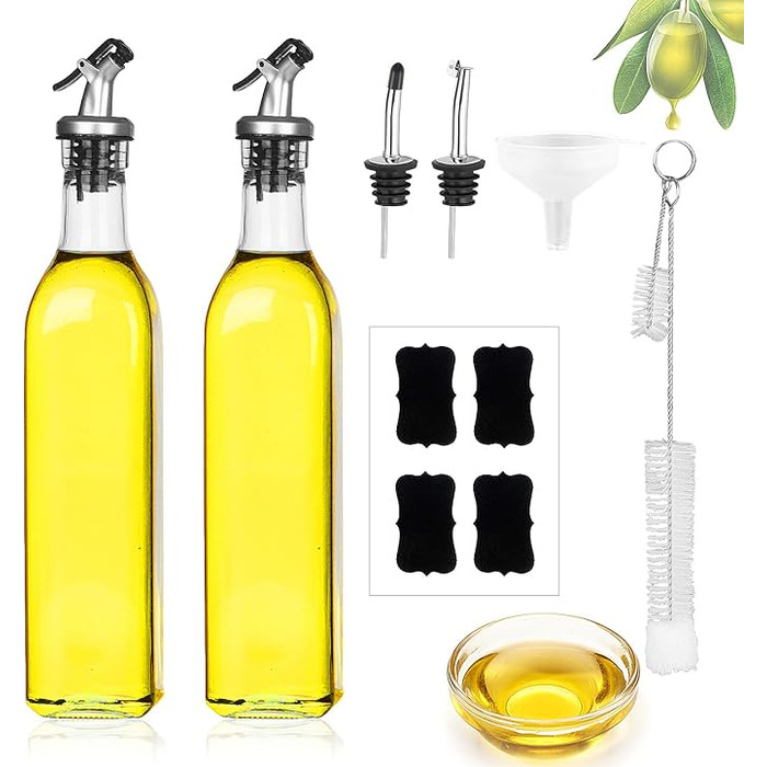 Пляшка для олії з носиком 500 мл 2 шт. Dachiy