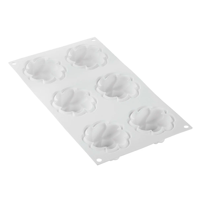 FLEUR 90 Форма силіконова 'квітка' Ø99 h 35 мм (90 мл x 6)