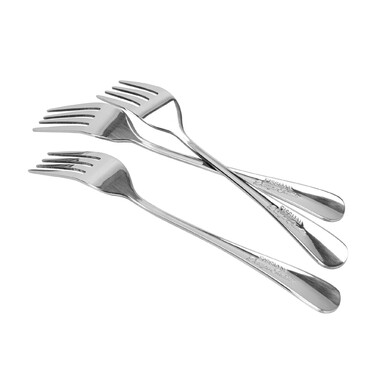 Набір з 3-х виделок Fissman десертних FLAVIA 17 см нержавіюча сталь (3042)