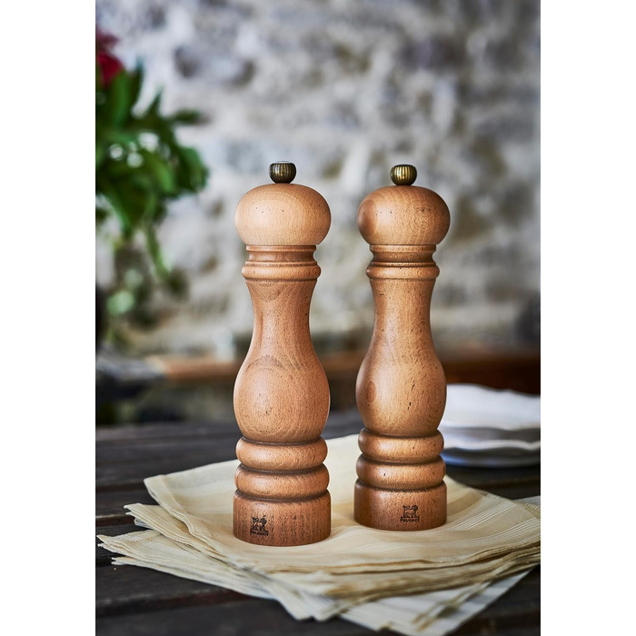 Високоякісний ручний виготовлений I з індивідуальним регулюванням помелу I Кухонні аксесуари I (соляний млин, антикварний), 22