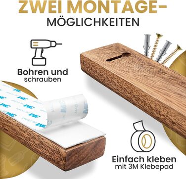 Брусок магнітний до 10 ножів дерев'яний  Your Fav.