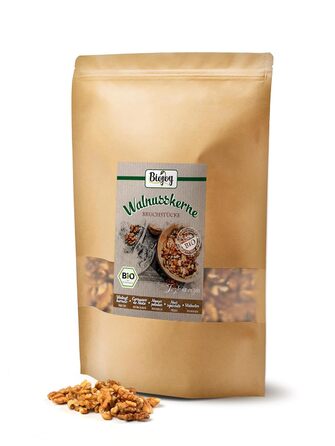 Ядра волоських горіхів очищені від шкаралупи 1 кг Biojoy