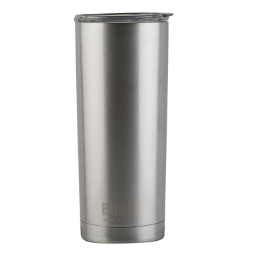 Термокухоль дорожній металевий Built Silver, з подвійними стінками, срібний, 500 мл