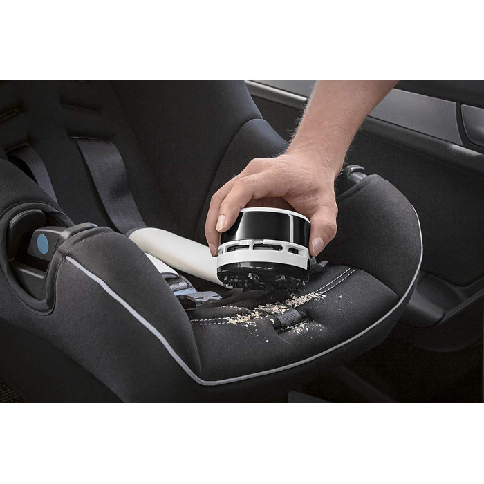 Портативний пилосос чорний-білий WEDO