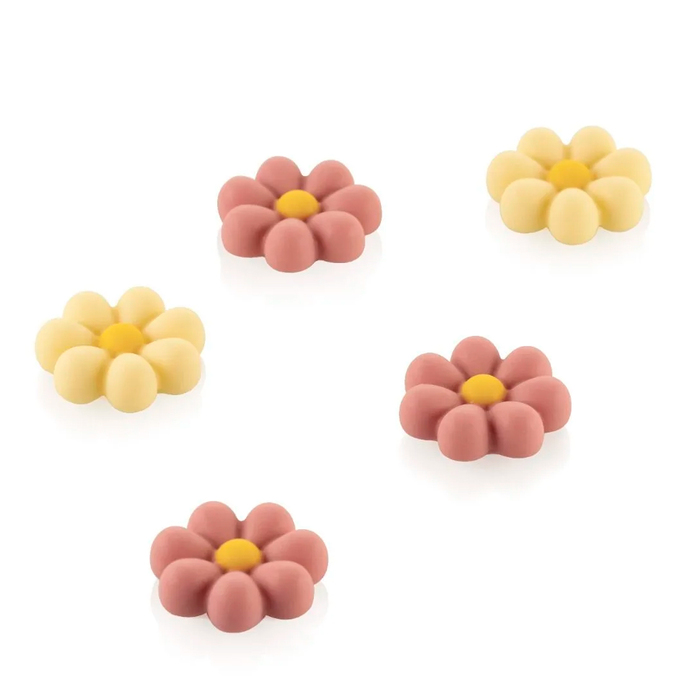 SCG063 Силіконова форма 'Квітка' Ø 38 h 12 мм, 8x9 мл