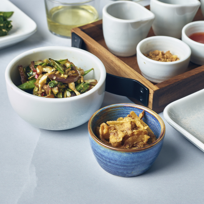 Салатник 11.5 см, серый, Terra Porcelain Pearl, GenWare