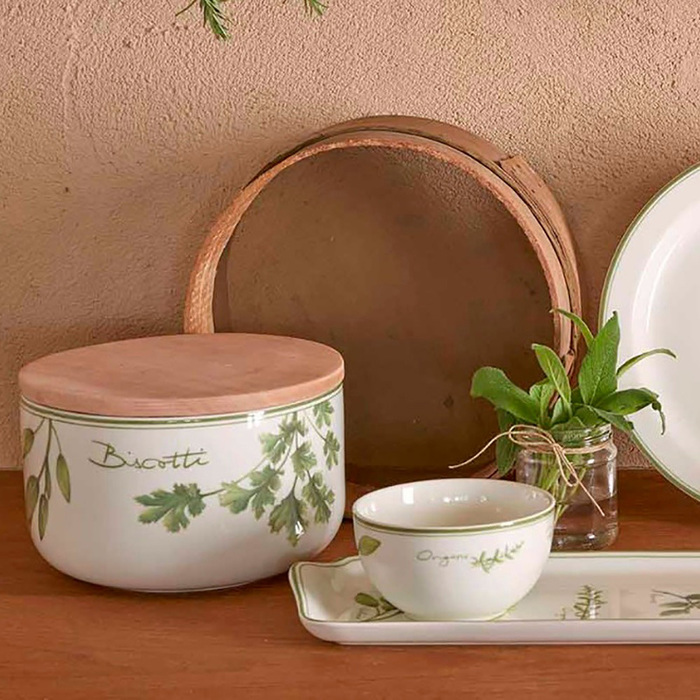 Банка для кави La Porcellana Bianca COLTIVIA, порцеляна, 1 л